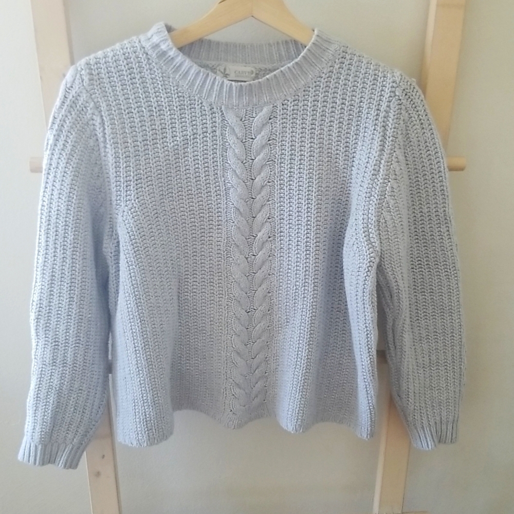 Carve designs cable knit sweater